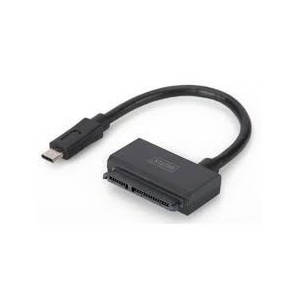 USB Type C - SATA 3 Cable, 2.5'' SSD/HDD chipset NS1068X, 5Gbps (USB 3.1), 6 Gbs (SATA), black