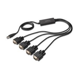 1.5M USB 2.0 to RS232*4 Cable Chipset FT4232H