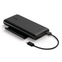 Belkin BOOST CHARGE - Carregador portátil - 10000 mAh - 2 conectores de saída (USB, USB-C) - preto