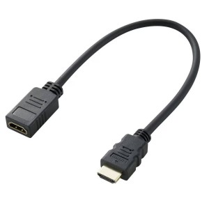EWENT Cabo HDMI Flex Adapter, HDMI 2.0 4K 60HZ, M F, 0.15M - EC1338