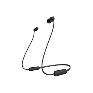 WIC-100C - Auriculares In Ear Bluetooth. O cabo assenta confortavelmente à volta do pescoço. Até 25h de autonomia