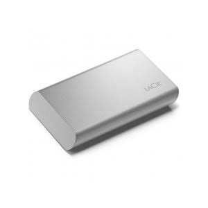 LaCie Portable SSD STKS500400 - SSD - 500 GB - externa (portátil) - USB (USB C conector) - cinzento escovado