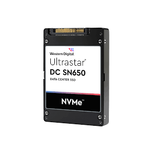 WD Ultrastar DC SN650 WUS5EA176ESP5E3 - SSD - 7.68 TB - interna - 2.5'' - U.3 PCIe 4.0 (NVMe)