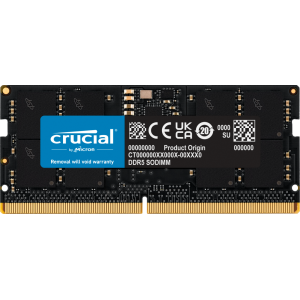 Crucial - DDR5 - módulo - 16 GB - SO DIMM 262-pinos - 5200 MHz / PC5-41600 - CL42 - 1.1 V - on-die ECC