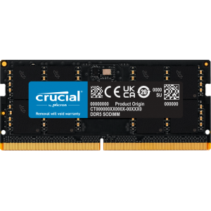 Crucial - DDR5 - módulo - 32 GB - SO DIMM 262-pinos - 5200 MHz / PC5-41600 - CL42 - 1.1 V - on-die ECC
