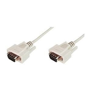 Datatransfer connection cable, D-Sub9 M/M, 3.0m, serial, molded, be