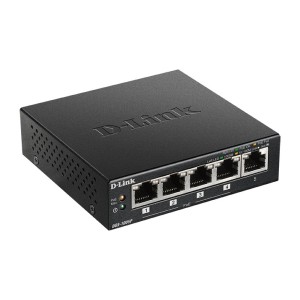 D-link 5-Port 10 100 1000 Gigabit PoE+ Switch (60W) - DGS-1005P E