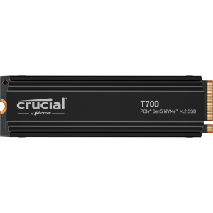 Crucial T700 - SSD - encriptado - 1 TB - interna - PCI Express 5.0 (NVMe) - TCG Opal Encryption 2.01