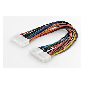 Internal power supply cable M/F, 0.3m, ATX 24-pin - ATX 20-pin,