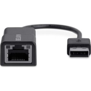 Belkin USB 2.0 Ethernet Adapter - Adaptador de rede - USB 2.0 - 10 100 Ethernet