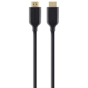 Belkin High Speed HDMI Cable with Ethernet - Cabo HDMI com Ethernet - HDMI macho para HDMI macho - 2 m - suporte de 4K
