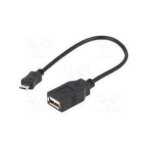 ADAPT. DIGITUS USB micro B  USB A AK-300309-002-S