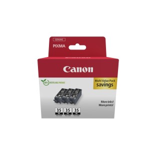 Canon PGI-35 BK TRIPLE - Color Ink Value Pack (3 ink tanks)  - 1509B028