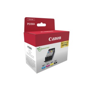 Canon CLI-581 C M Y BK MULTI - Ink Value Pack (Cyan, Magenta, Yellow & Black ink tanks)  - 2103C007