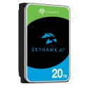 Seagate SkyHawk AI ST24000VE002 - Disco rígido - 24 TB - interna - 3.5'' - SATA 6Gb s - buffer 512 MB