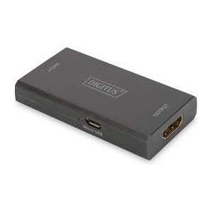 4K HDMI 2.0 Repeater up to 30 m HDMI High Speed, HDCP 2.2 4K2K/60 Hz support