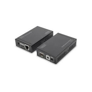 4K HDMI Extender Set, HDBaseT 100 m over network cable (Cat 5E, 6, 7) UHD 4K2K/30 Hz