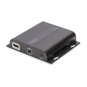 4K HDMI Extender over IP, Receiver Unit over network cable (CAT 5/5e/6/7), 4K2K/30Hz, black