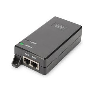 DIGITUS PoE+ Injector, 802.3at 10/100/1000 Mbps Output max. 48V, 30W