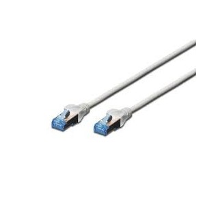 CAT 5e SF-UTP patch cable, Cu, PVC AWG 26/7, length 0.5 m, color grey