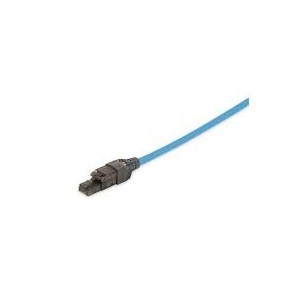 CAT 6 connector for field assembly, unshielded AWG 27/7 to 22/1, solid and stranded wire