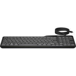 HP 400 Backlit Wired Keyboard  - 7N7C0AA-AB9