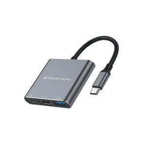 Conceptronic DONN18G 3-in-1 USB 3.2 Gen 1 Docking Station, HDMI, USB 3.0, 100W USB PD  -