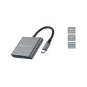 Conceptronic DONN18G 3-in-1 USB 3.2 Gen 1 Docking Station, HDMI, USB 3.0, 100W USB PD  -