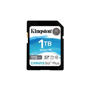 Kingston 1TB SDXC Canvas Go Plus 170R C10 UHS-I U3 V30  - SDG3 1TB