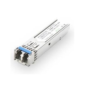 DIGITUS 1.25 Gbps SFP Module, Up to 20km Singlemode, LC Duplex Connector 1000Base-LX, 1310nm