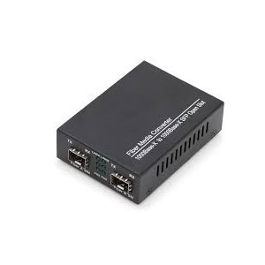Gigabit Multimode to Singlemode Media Converter SFP to SFP, 155Mbps, 1.25Gbps, 850nm, 1310nm (MM), 1310nm, 1550nm (SM)