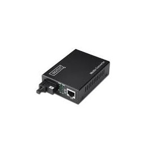 DIGITUS Media Converter, Singlemode, BiDi, WDM Gigabit Ethernet, Tx1490nm / Rx1550nm SC connector, Up to 60km
