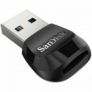 Sandisk MobileMate - Leitor de cartão (microSDHC UHS-I, microSDXC UHS-I) - USB 3.0