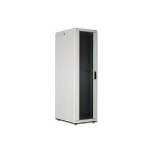 42U network rack, Dynamic Basic 2040x600x800 mm, color grey (RAL 7035) with glass front door