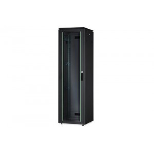 36U network rack, Unique 1787x600x800 mm, color black (RAL 9005)