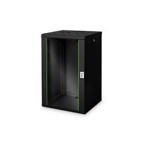 20U wall mounting cabinet, Unique 998x600x600 mm, color black (RAL 9005)