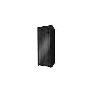 32U network rack, Unique 1609x800x800 mm, color black (RAL 9005)