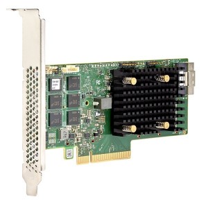 Broadcom MegaRAID 9560-8i - Controlador de armazenamento (RAID) - 8 Canal - SATA 6Gb/s / SAS 12Gb/s / PCIe 4.0 (NVMe)