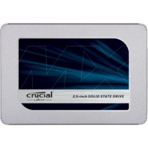 Crucial MX500 - SSD - encriptado - 1 TB - interna - 2.5'' - SATA 6Gb/s - 256-bits AES - TCG Opal Encryption 2.0