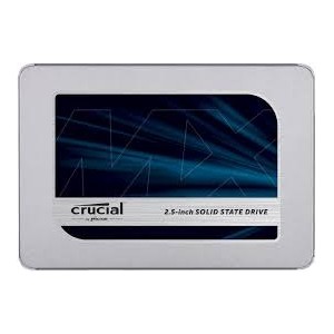 Crucial MX500 - SSD - encriptado - 250 GB - interna - 2.5'' - SATA 6Gb/s - 256-bits AES - TCG Opal Encryption 2.0