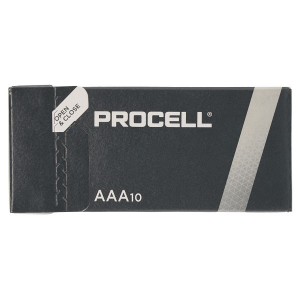 Battery General Alkaline - Duracell Procell Industrial AAA Size ID2400IPX10
