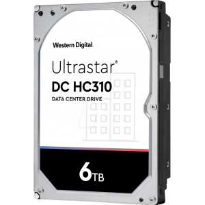 WD Ultrastar DC HC310 HUS726T6TALE6L4 - Disco rígido - 6 TB - interna - 3.5'' - SATA 6Gb/s - 7200 rpm - buffer 256 MB