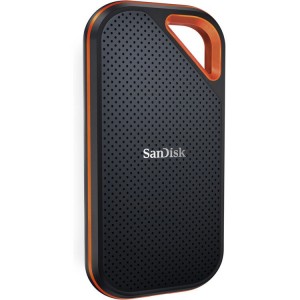 SanDisk Extreme PRO Portable - SSD - encriptado - 2 TB - externa (portátil) - USB 3.2 Gen 2x2 - 256-bits AES