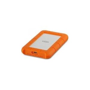 LaCie Rugged USB-C - Disco rígido - 1 TB - externa (portátil) - USB 3.1 Gen 1 (USB C conector) - laranja